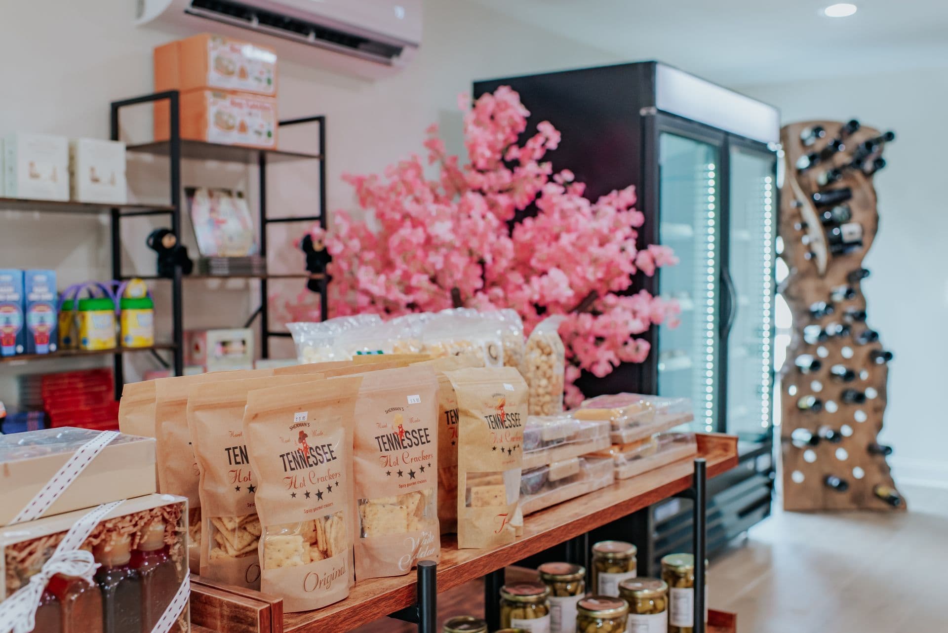 Curated gifts and souvenirs at Amelia's Cafe Hiawassee Georgia